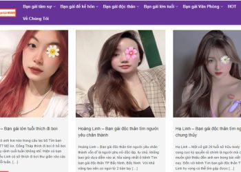 Tìm bạn gái có số điện thoại và hình ảnh